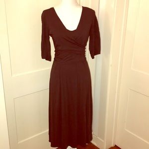 Theory Mock Wrap Dress